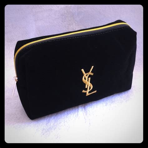 cosmetic bag ysl|yves saint laurent makeup bag.